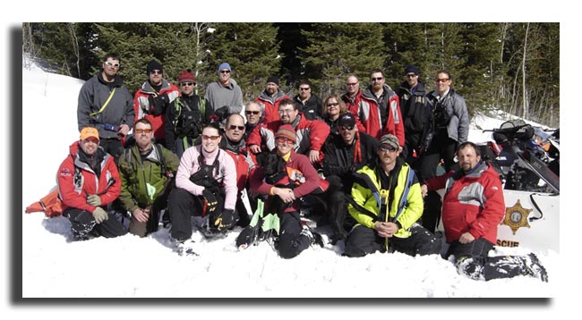 Avalanche Training at Middle Piney